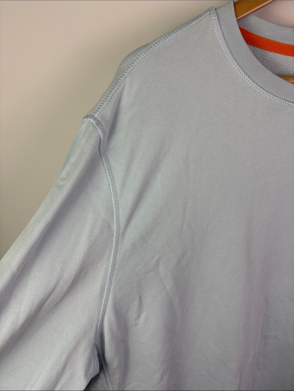 BOSS Pale Blue Crewneck Sweatshirt size XXXL - Picture 4 of 9